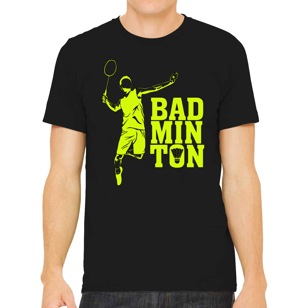 Badminton Player Men's T-shirt