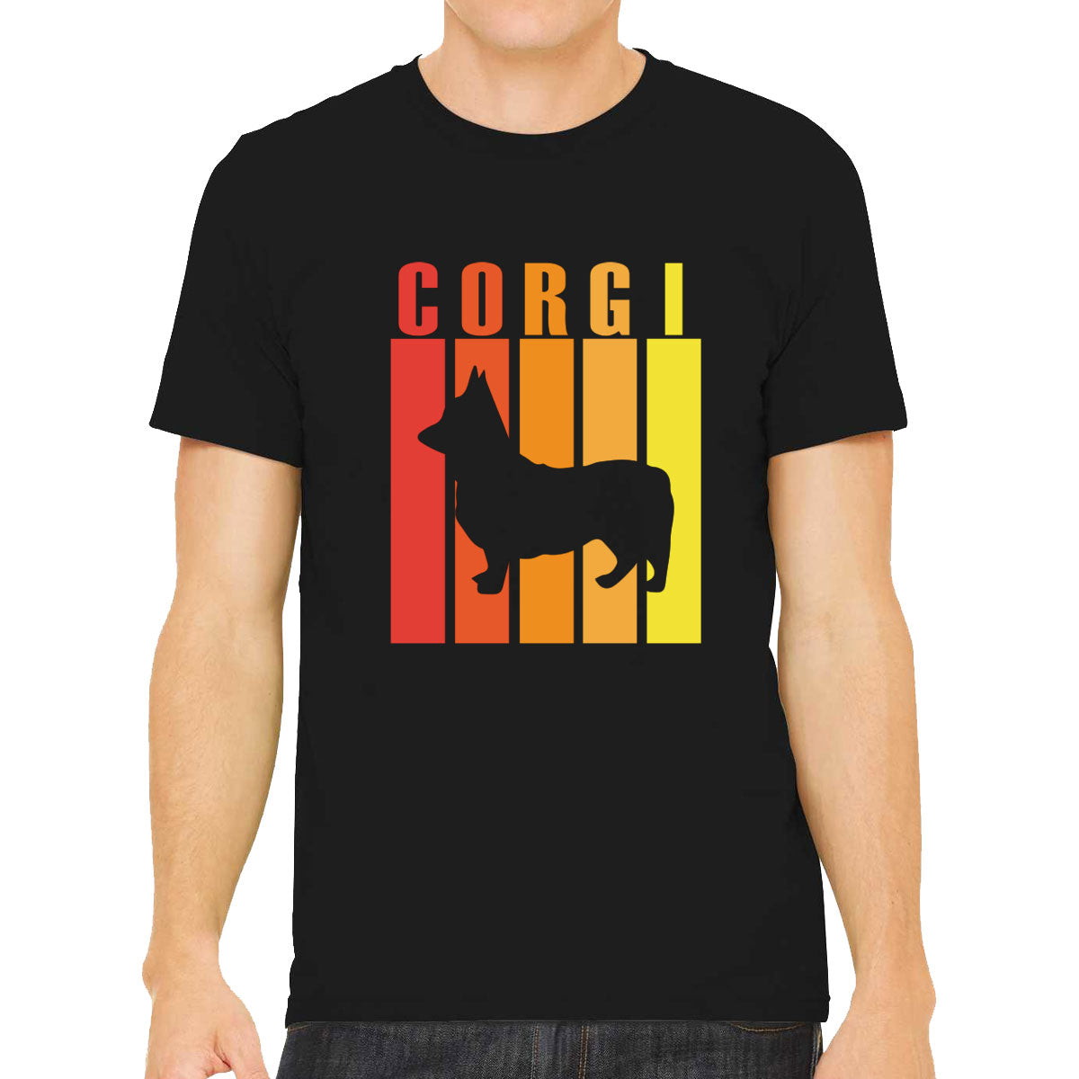 Pembroke Welsh Corgi Dog Men's T-shirt
