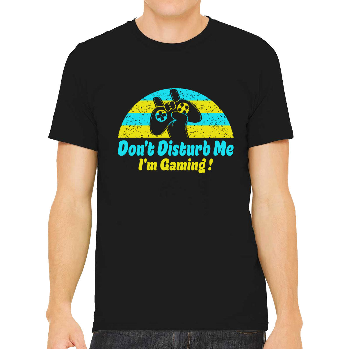 Don't Disturb Me I'm Gaming Men's T-shirt