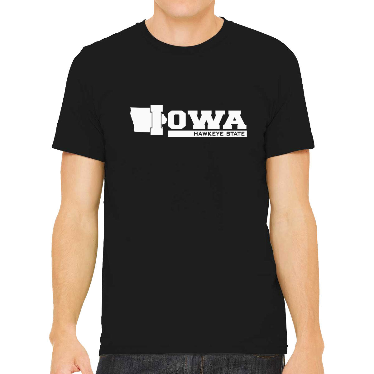 Iowa Hawkeye State Men's T-shirt