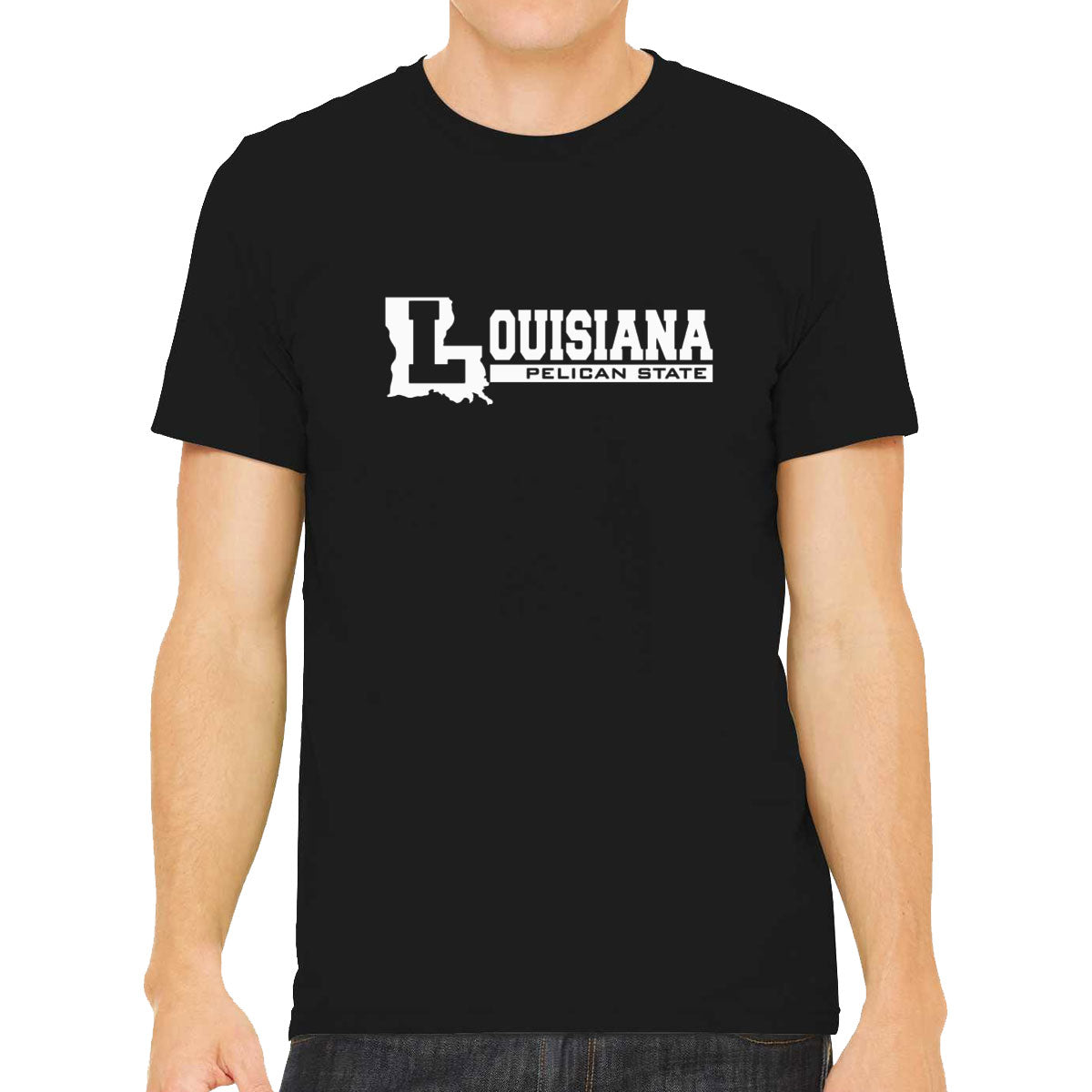 Louisiana Pelican State Men's T-shirt