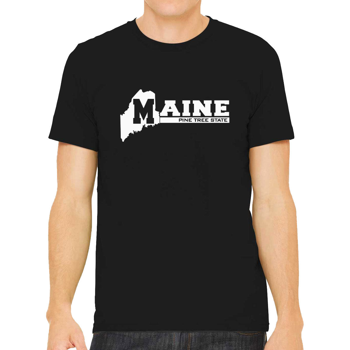 Maine Pine Tree State Men's T-shirt
