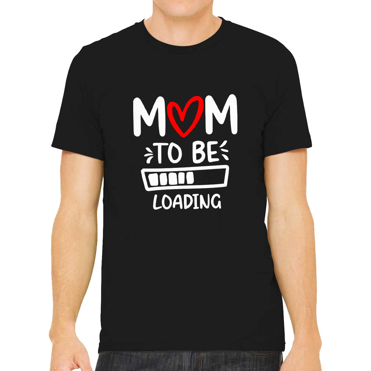 Mom To Be Loading Men's T-shirt