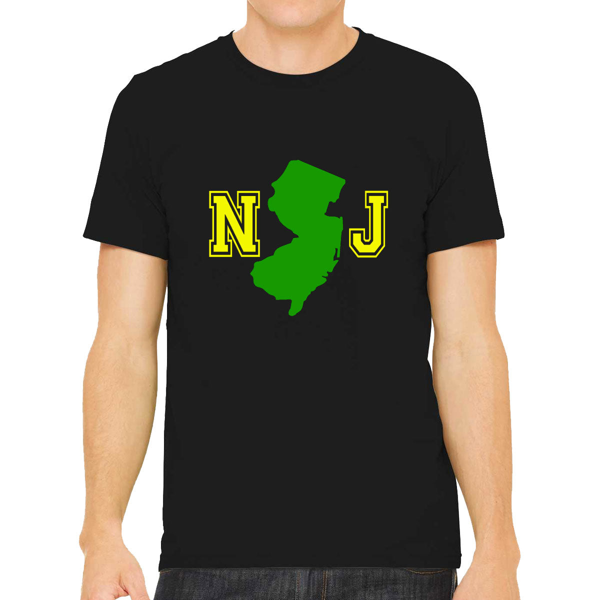 New Jersey NJ Map Men's T-shirt