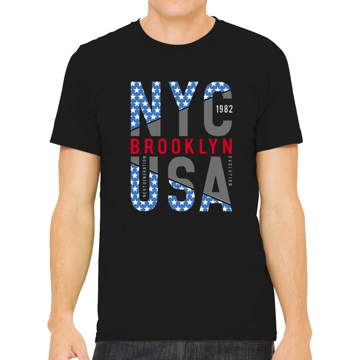 Brooklyn NYC USA Men's T-shirt