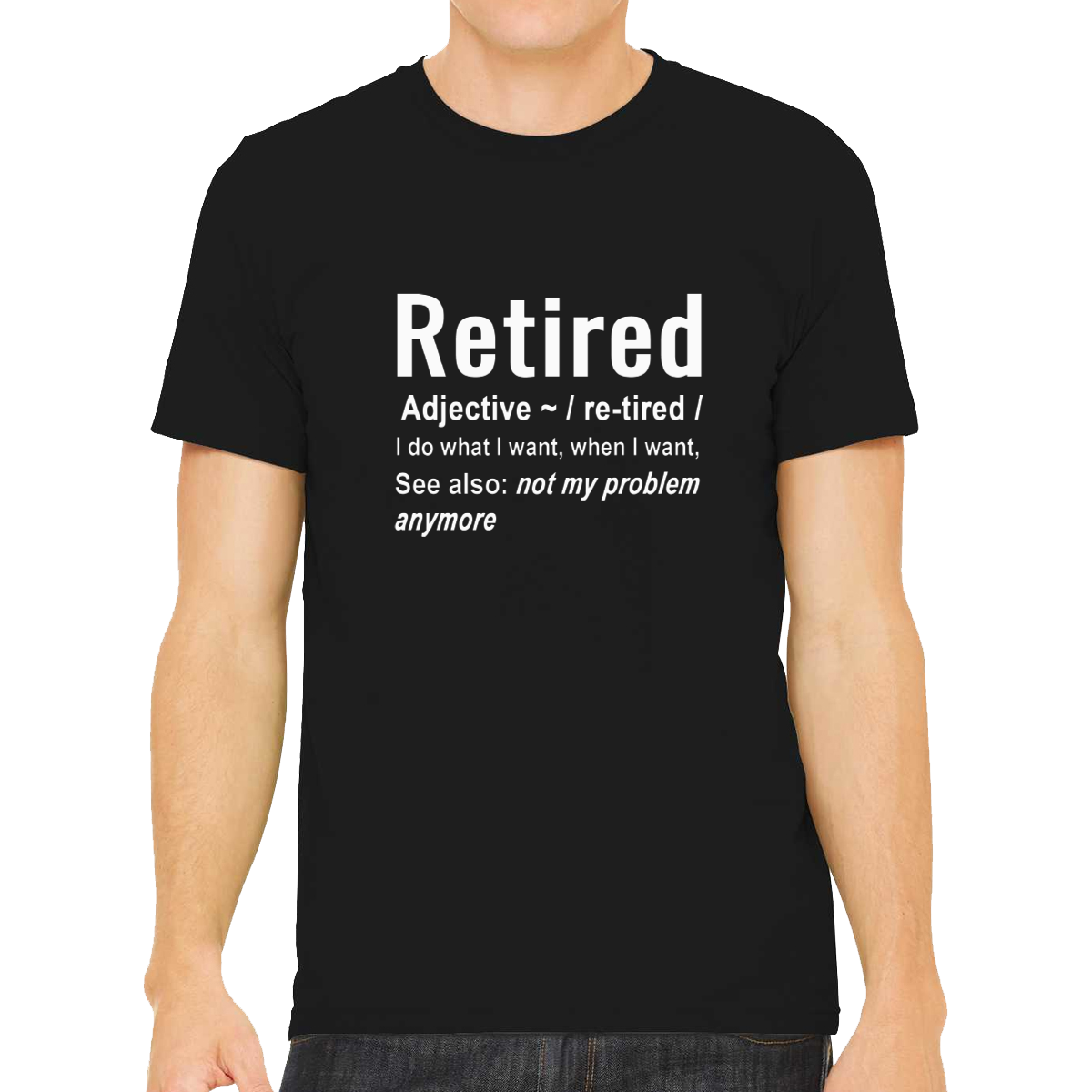 Retired Definition Men's T-shirt