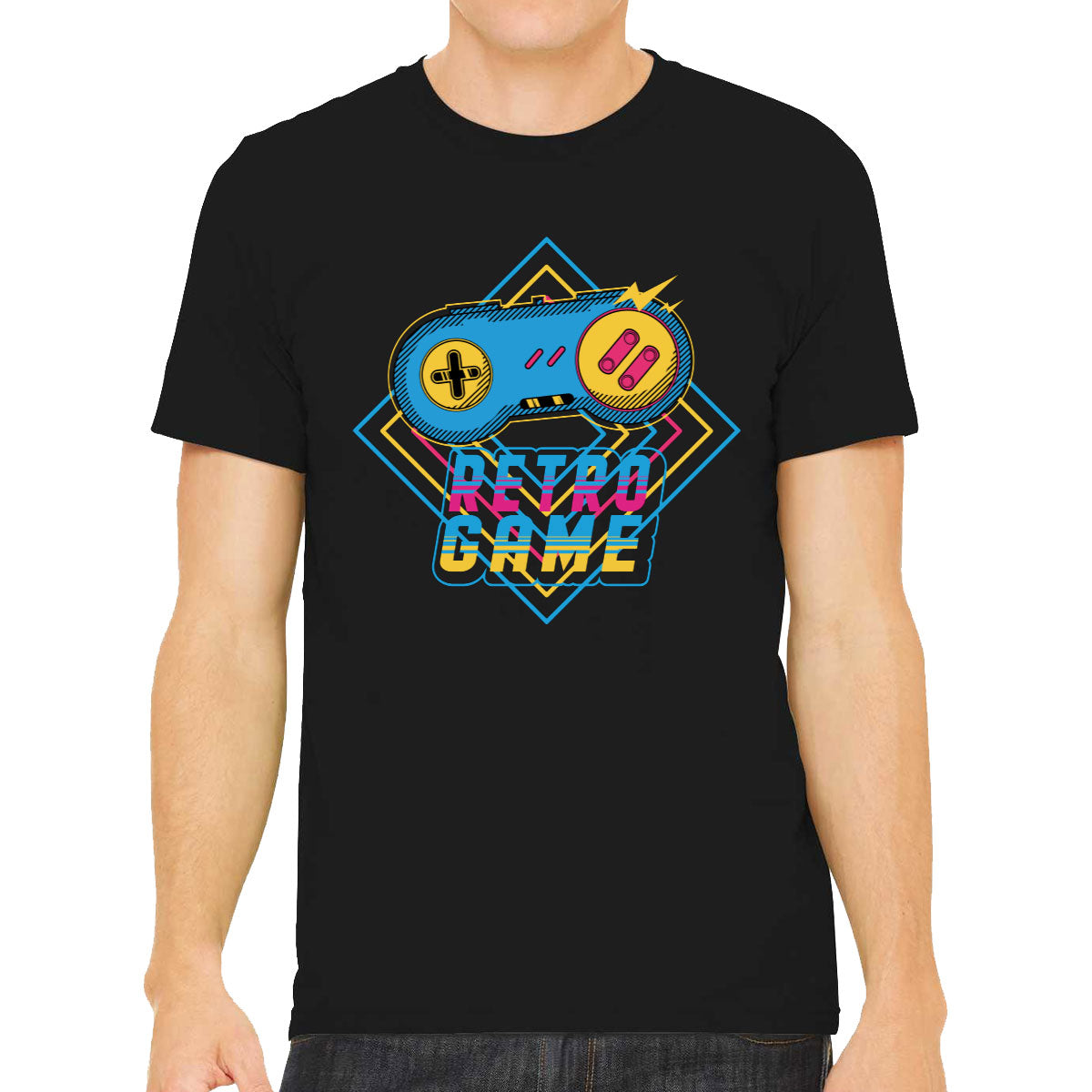 Retro Game Controller Men's T-shirt