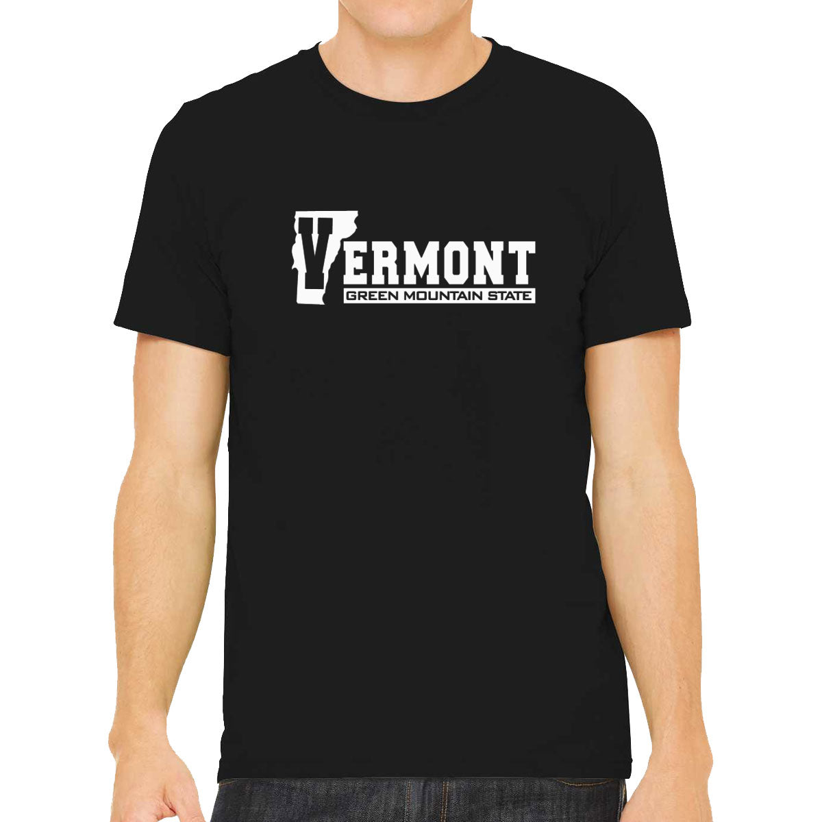 Vermont Green Mountain State Men's T-shirt