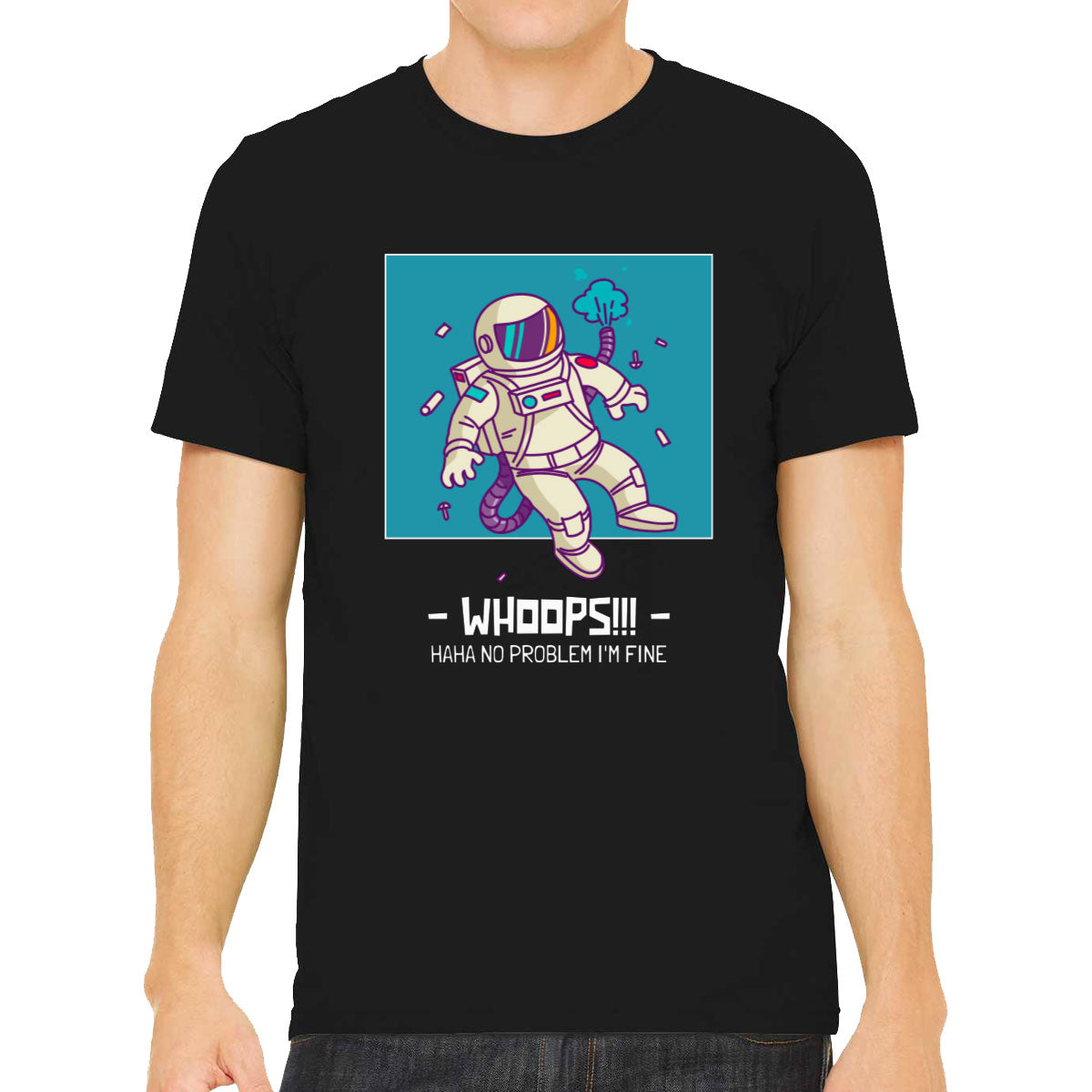 Astronaut Fart Men's T-shirt