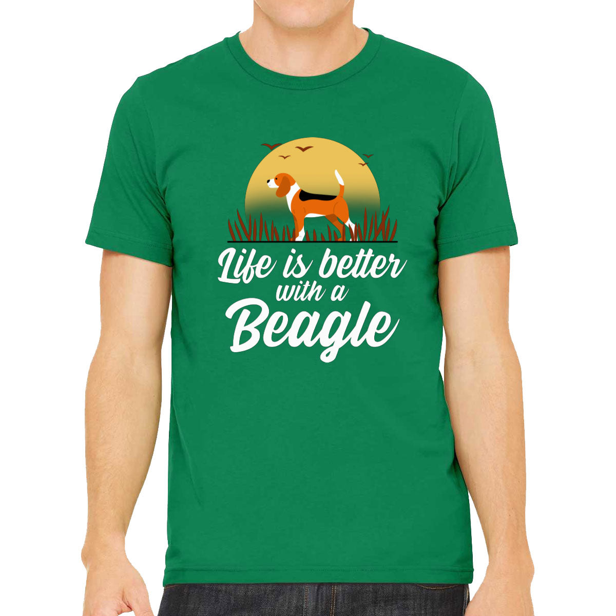 Life Is Better With A Beagle Men's T-shirt