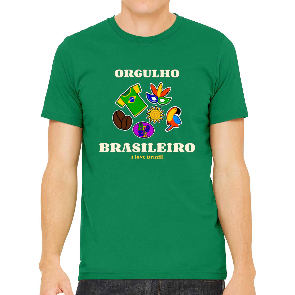 Brazil Composition Men's T-shirt