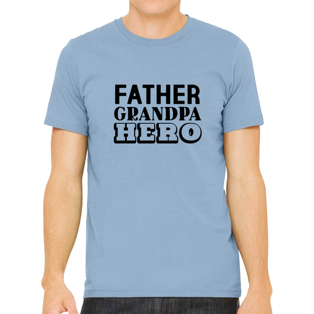 Father Grandpa Hero Men's T-shirt