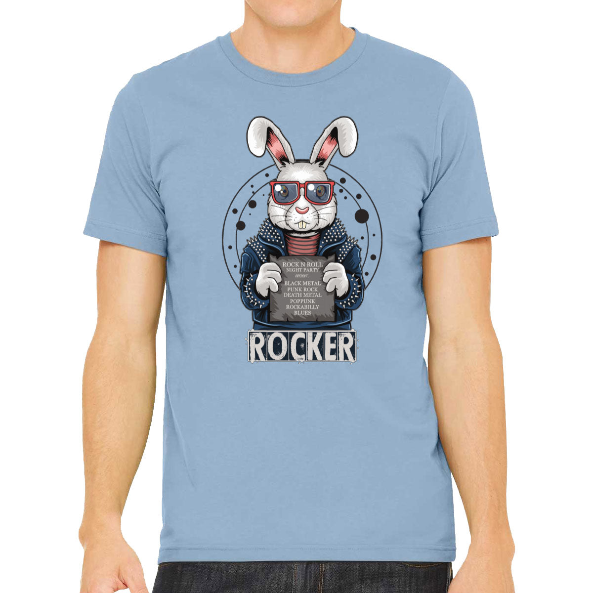 Rocker Rabbit Men's T-shirt
