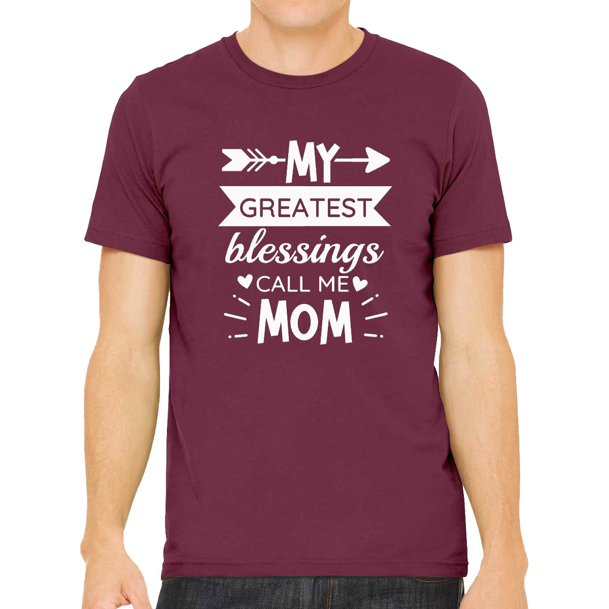 My Greatest Blessings Call Me Mom Men's T-shirt