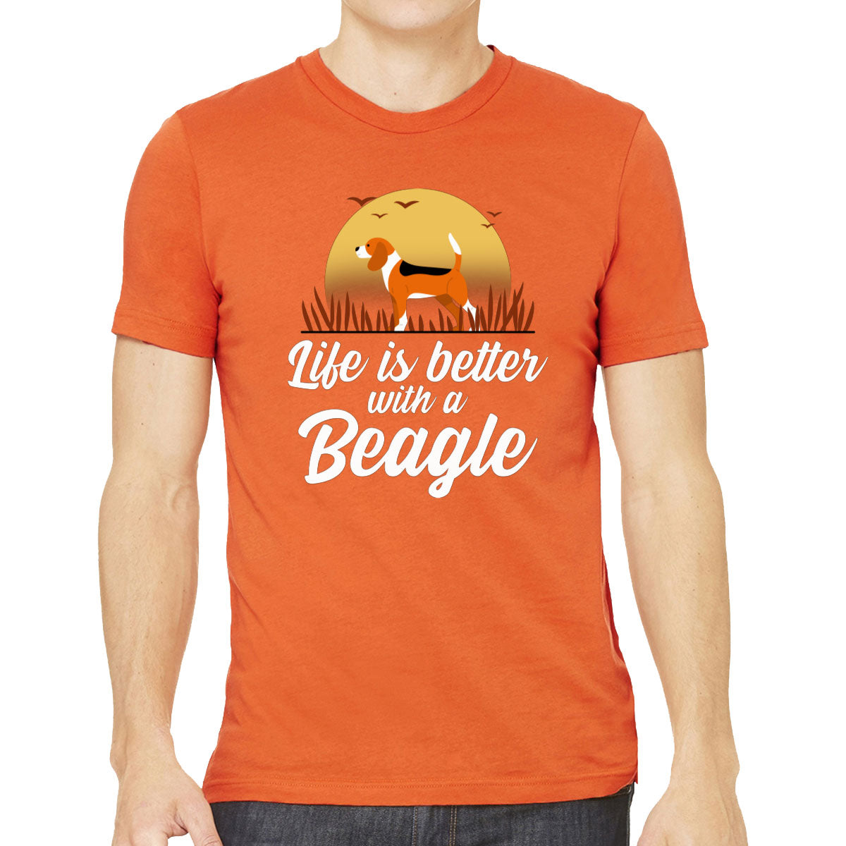 Life Is Better With A Beagle Men's T-shirt