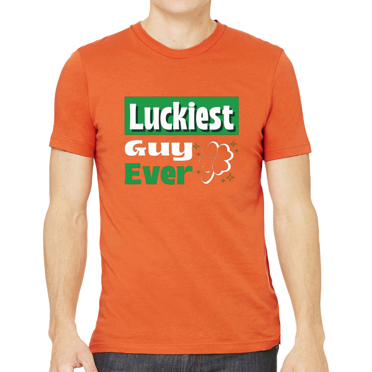 Luckiest Guy Ever St. Patrick's Day Men's T-shirt