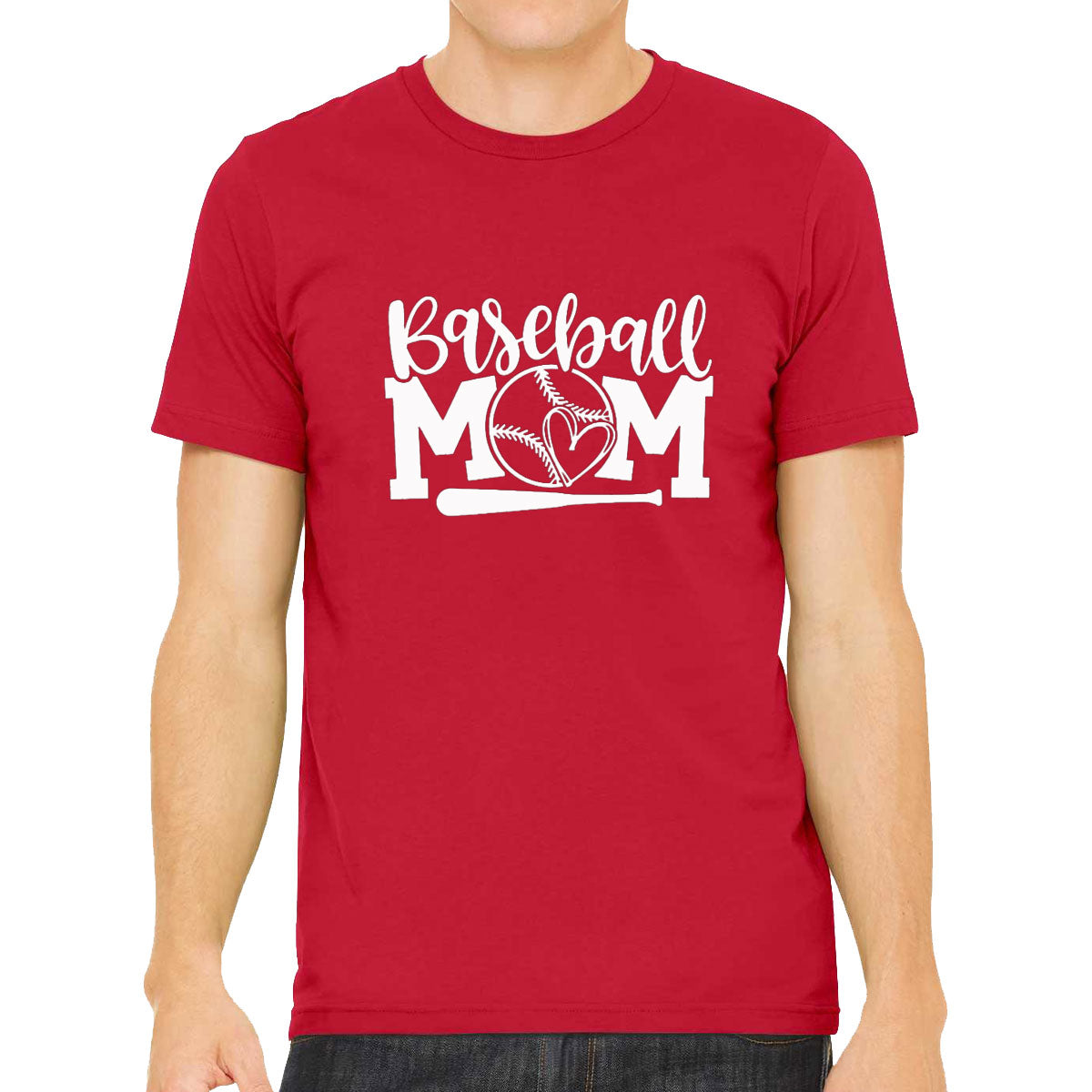Baseball Mom Men's T-shirt