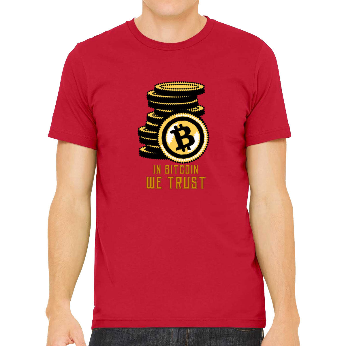 In Bitcoin We Trust Men's T-shirt