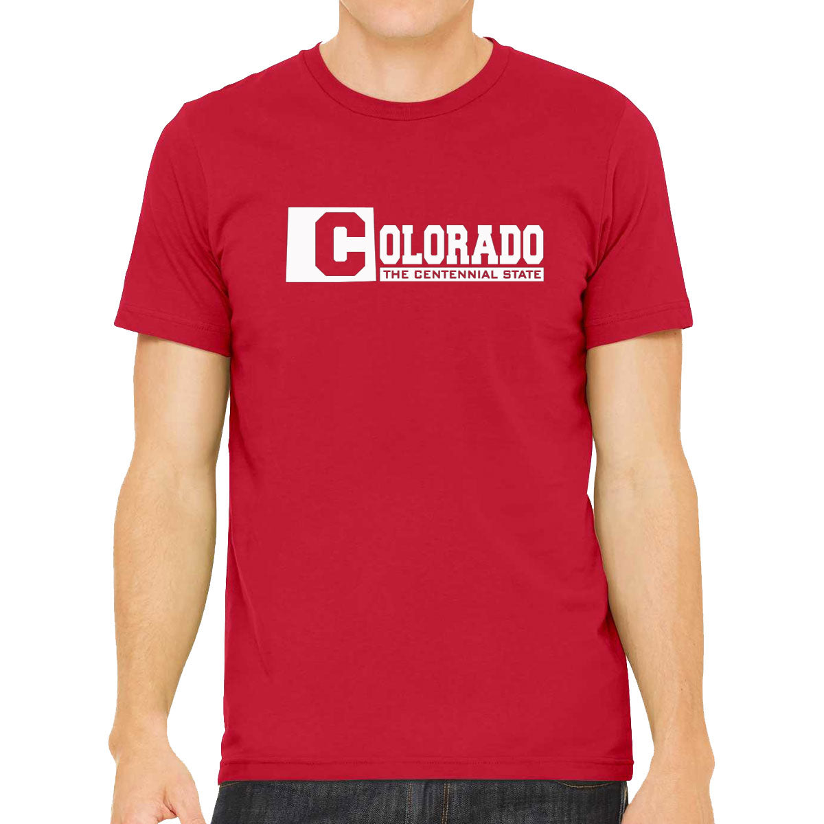Colorado The Centennial State Men's T-shirt