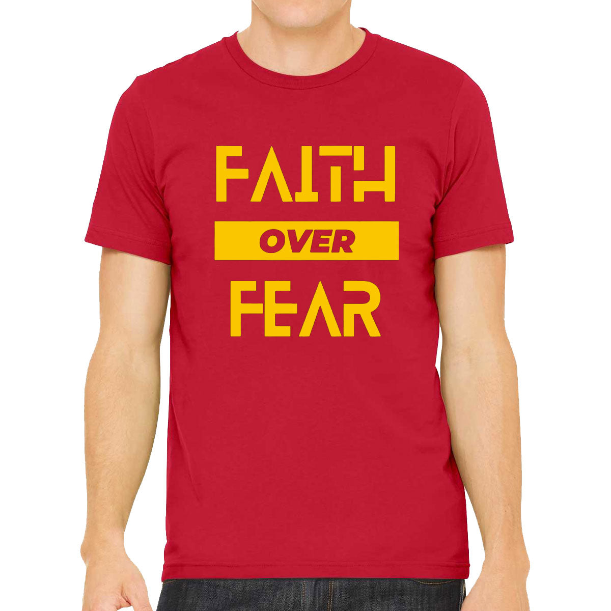 Faith Over Fear Men's T-shirt