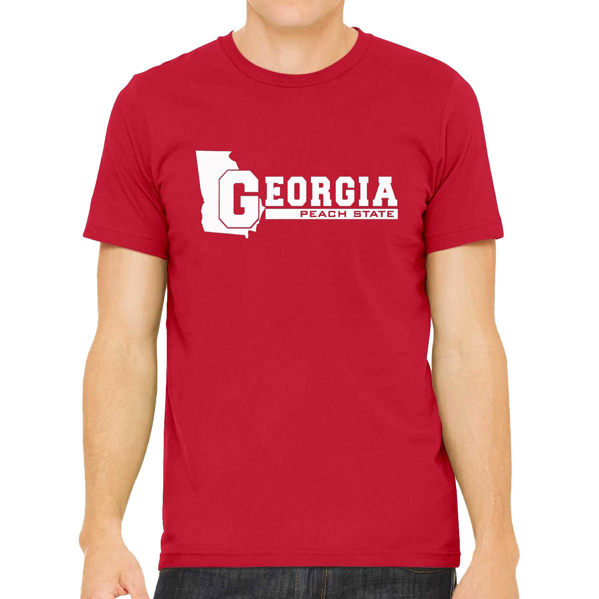 Georgia Peach State Men's T-shirt