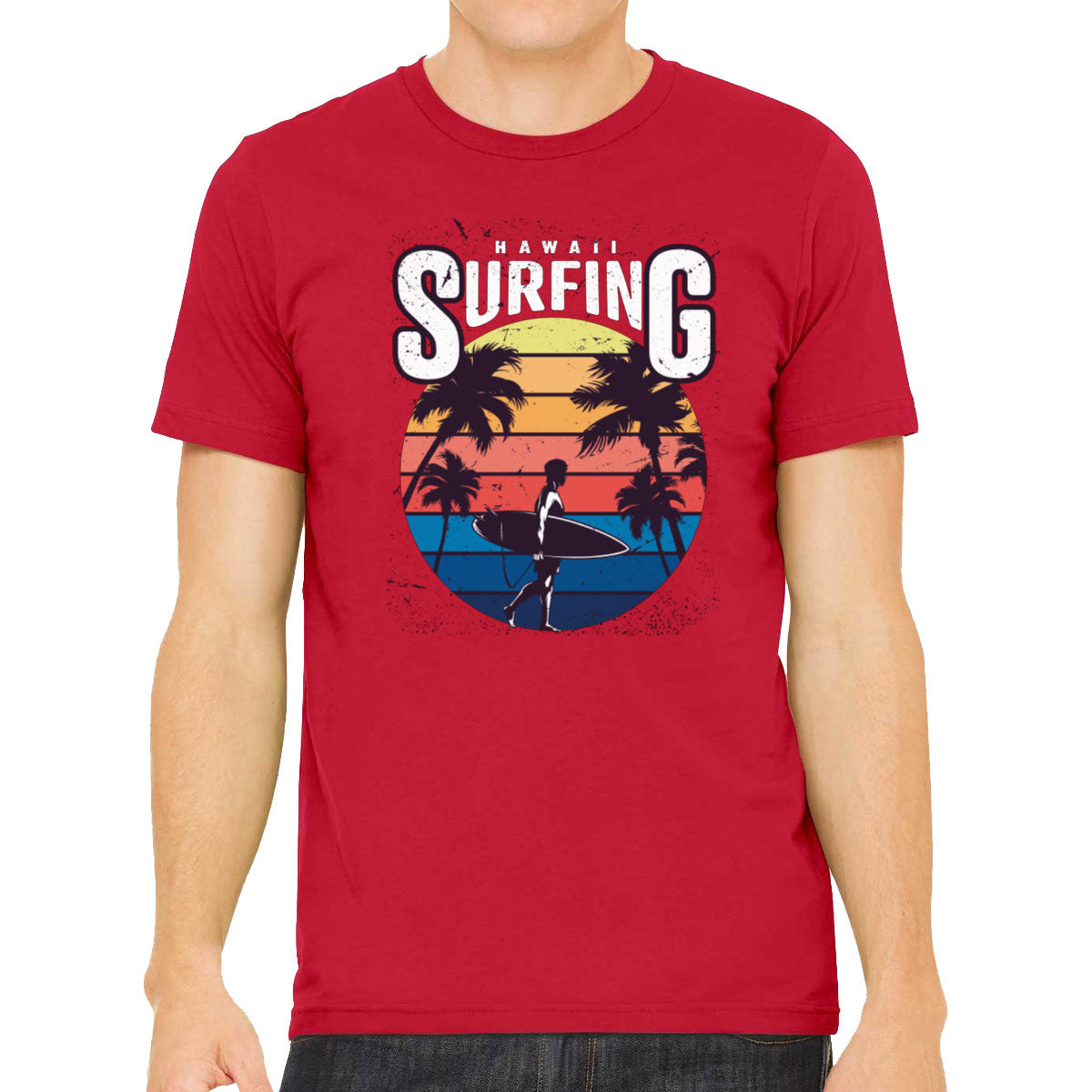 Hawaii Surfing Men's T-shirt