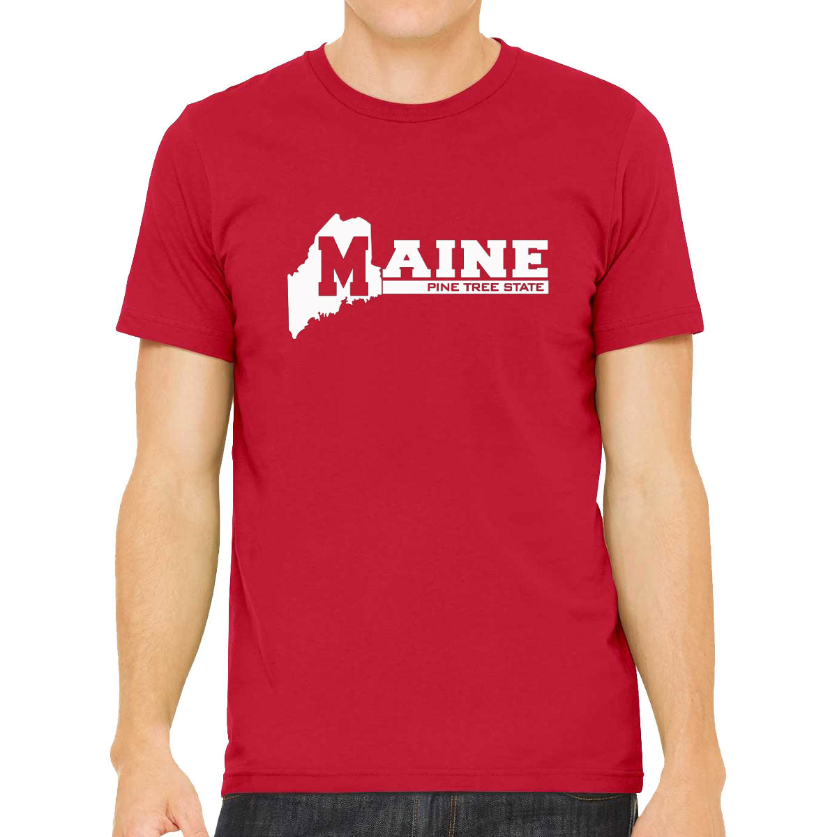 Maine Pine Tree State Men's T-shirt