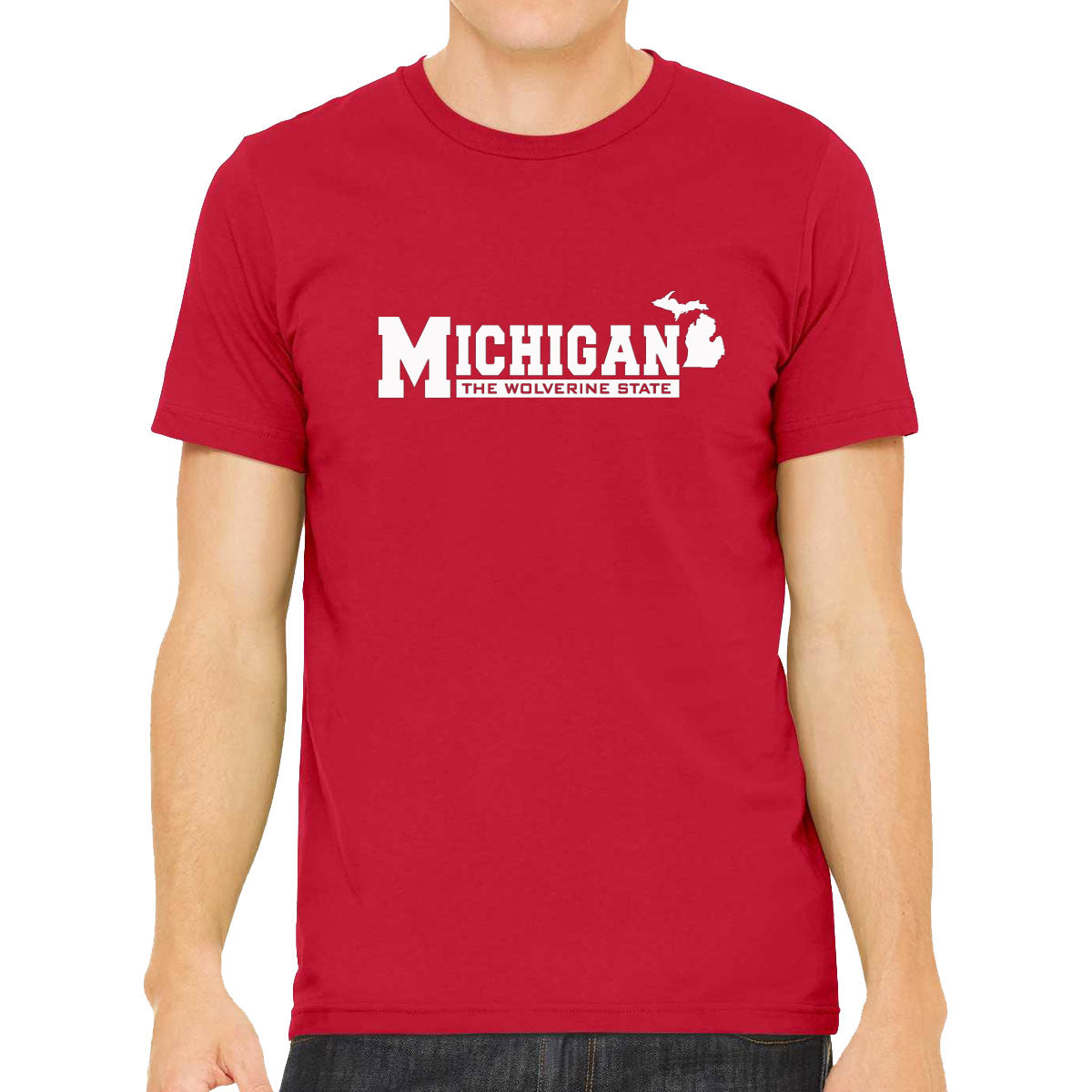 Michigan The Wolverine State Men's T-shirt