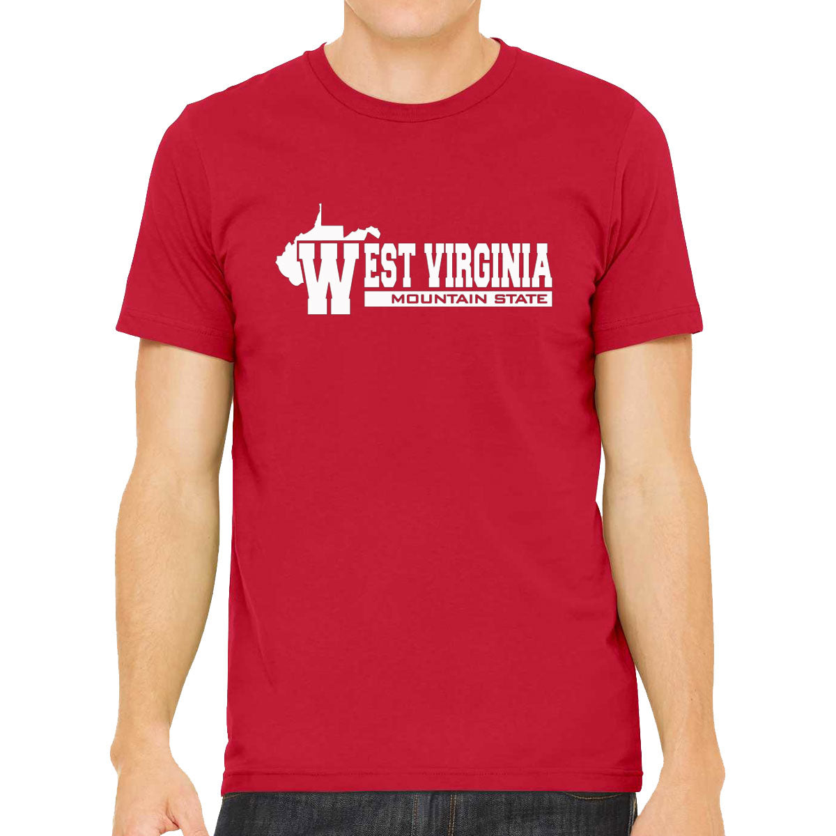 West Virginia Mountain State Men's T-shirt