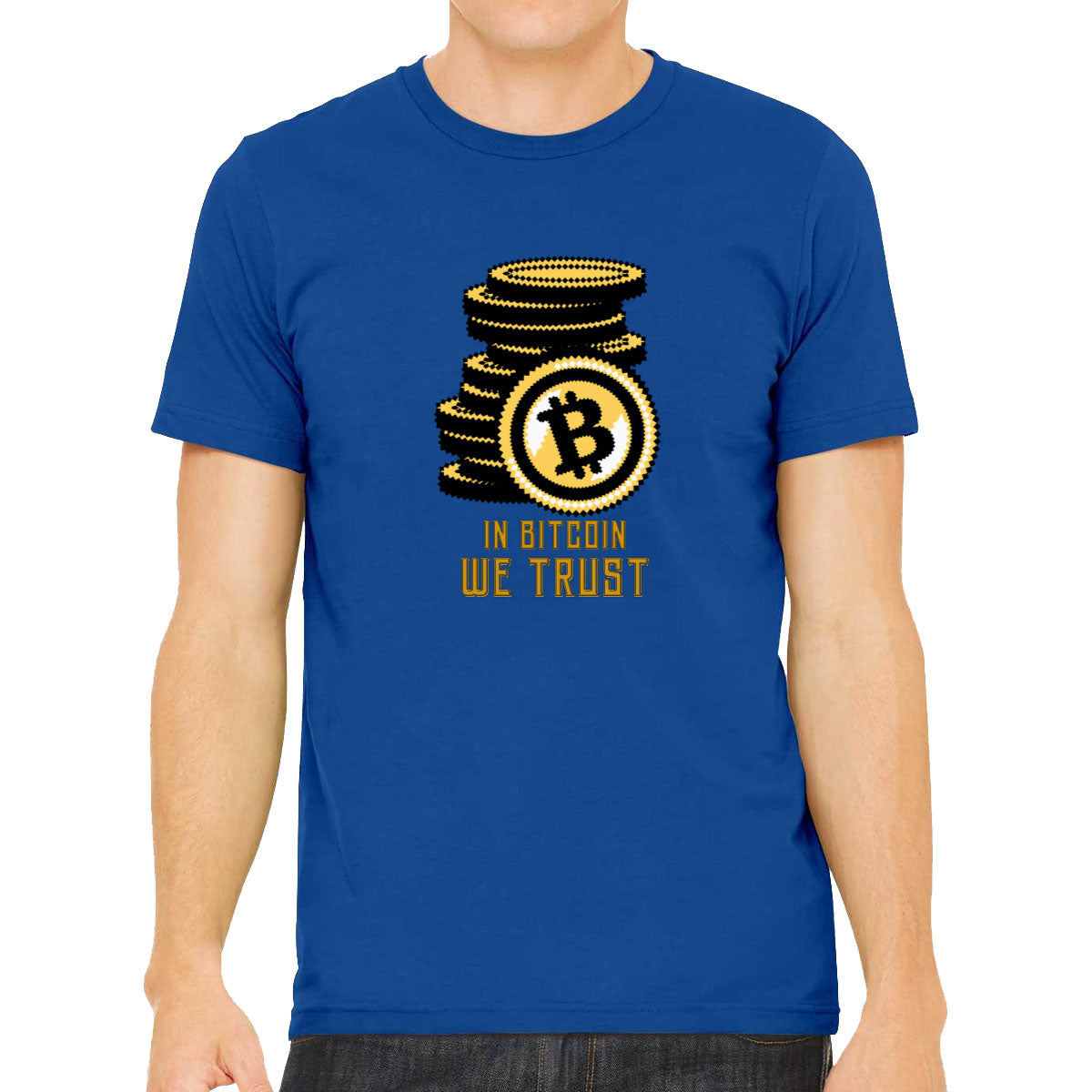 In Bitcoin We Trust Men's T-shirt