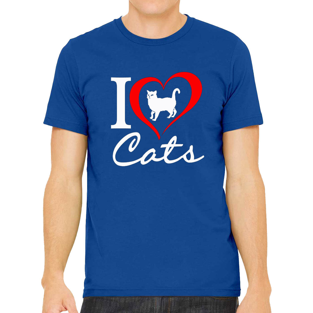 I Love Cats Men's T-shirt