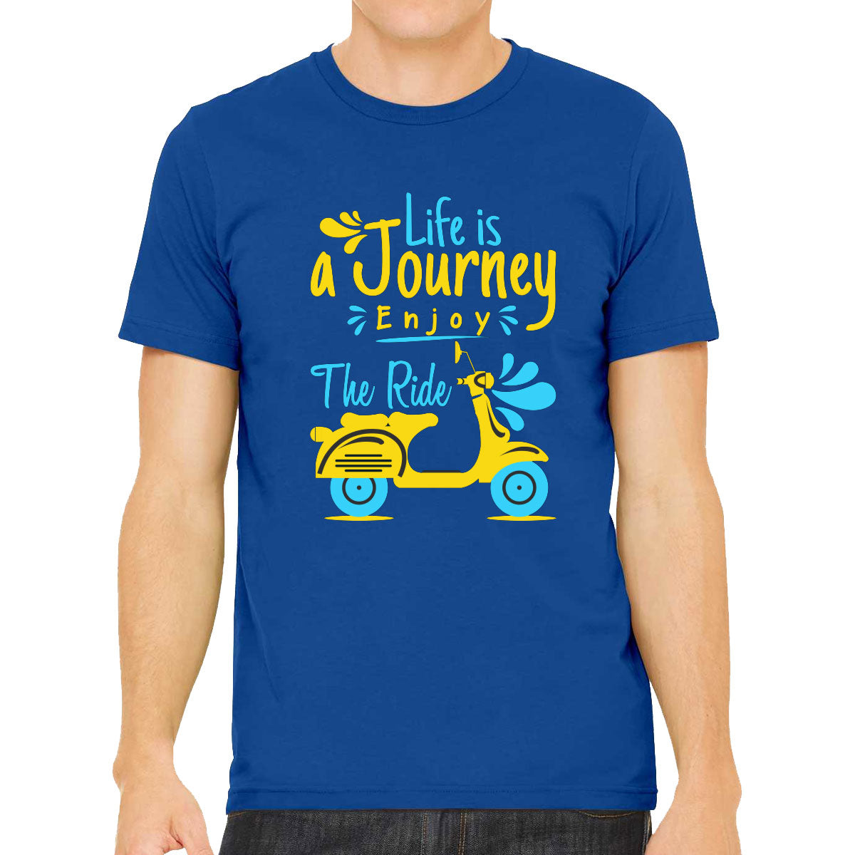 Life Is Journey Enjoy The Ride Men's T-shirt