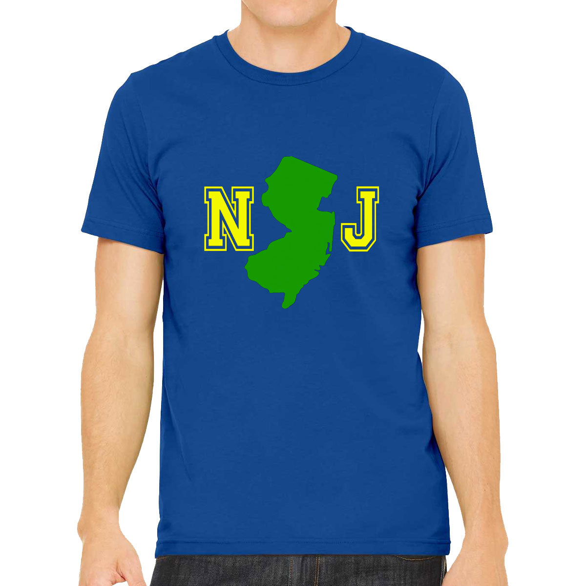 New Jersey NJ Map Men's T-shirt