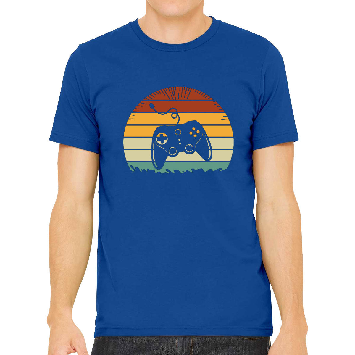 Retro Sunset Gaming Men's T-shirt