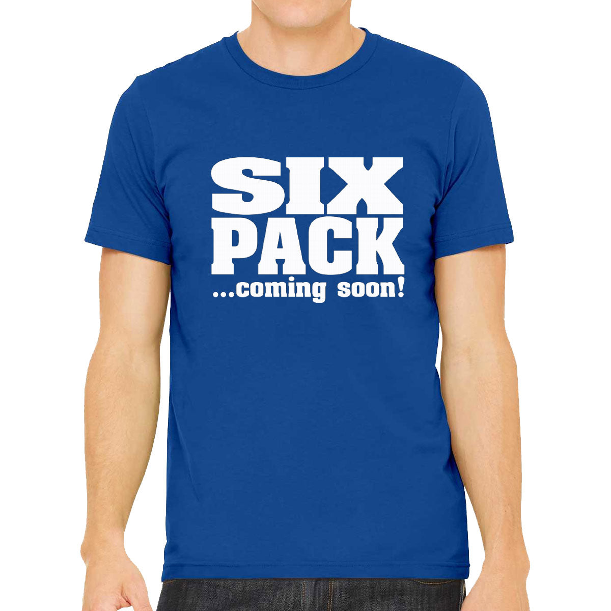 Six Pack Coming Soon Men's T-shirt