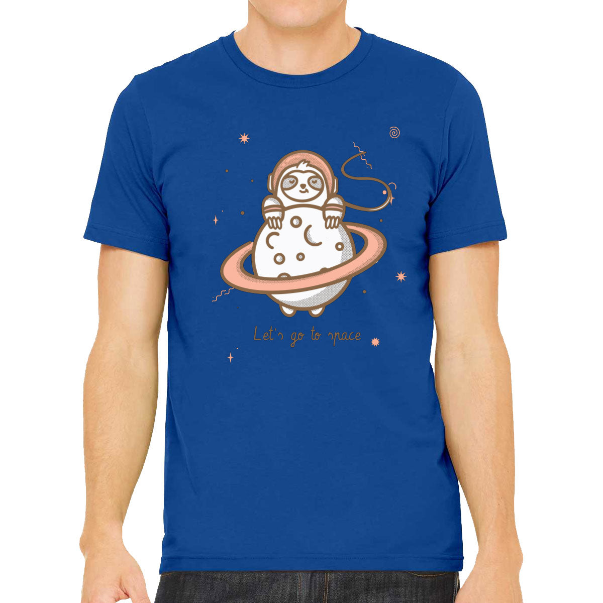 A Sloth In Space Men's T-shirt