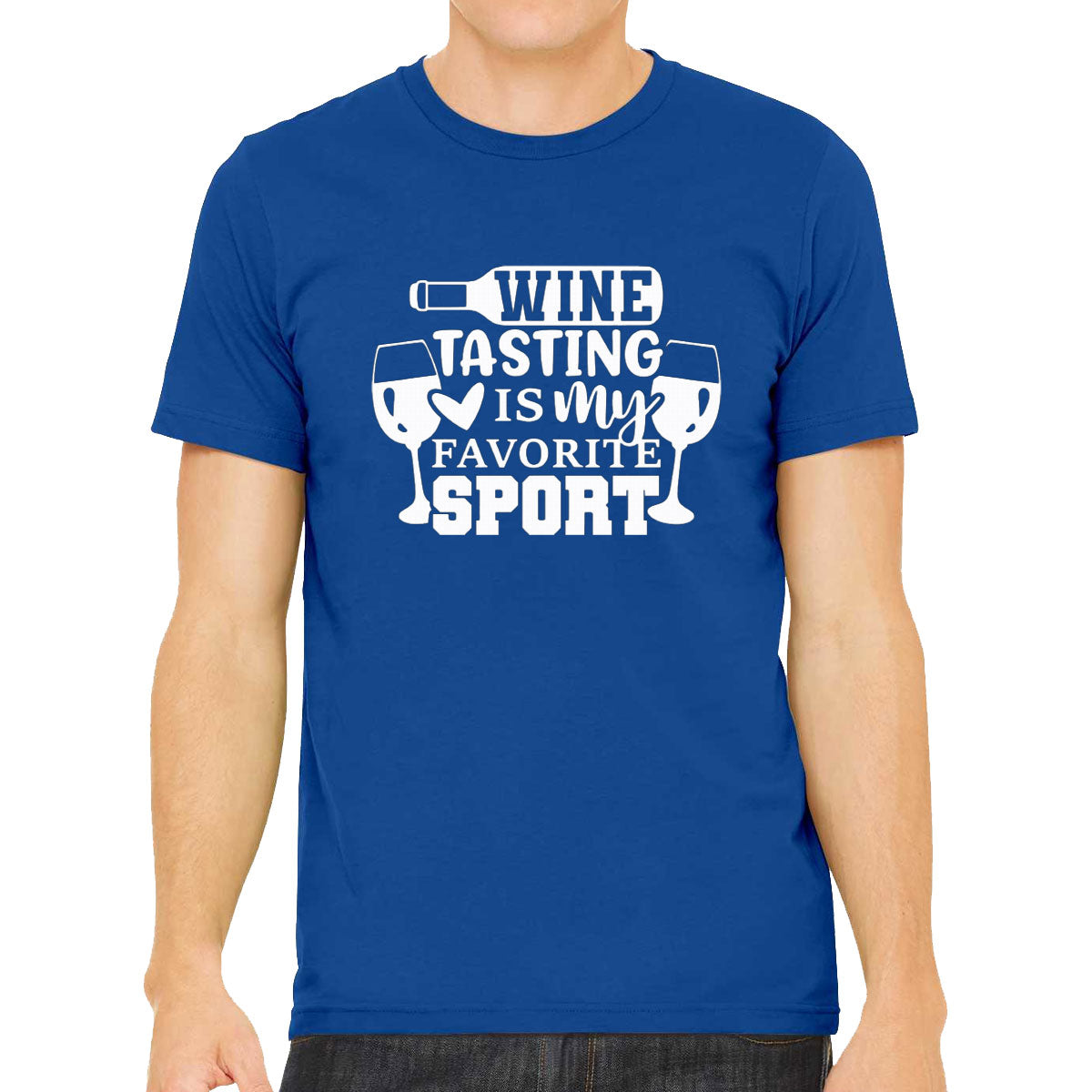 Wine Tasting Is My Favorite Sport Men's T-shirt