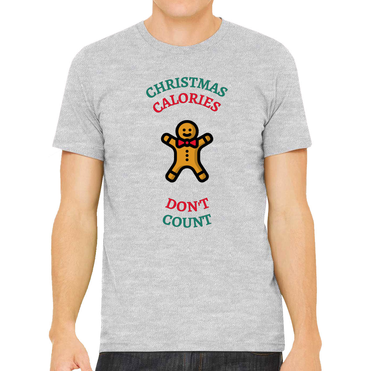 Christmas Calories Don't Count Men's T-shirt