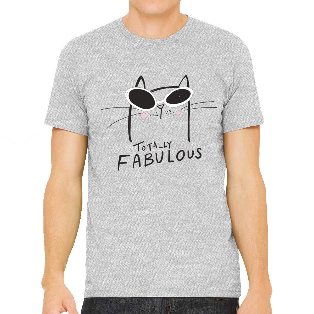 Cat Totally Fabulous Men's T-shirt