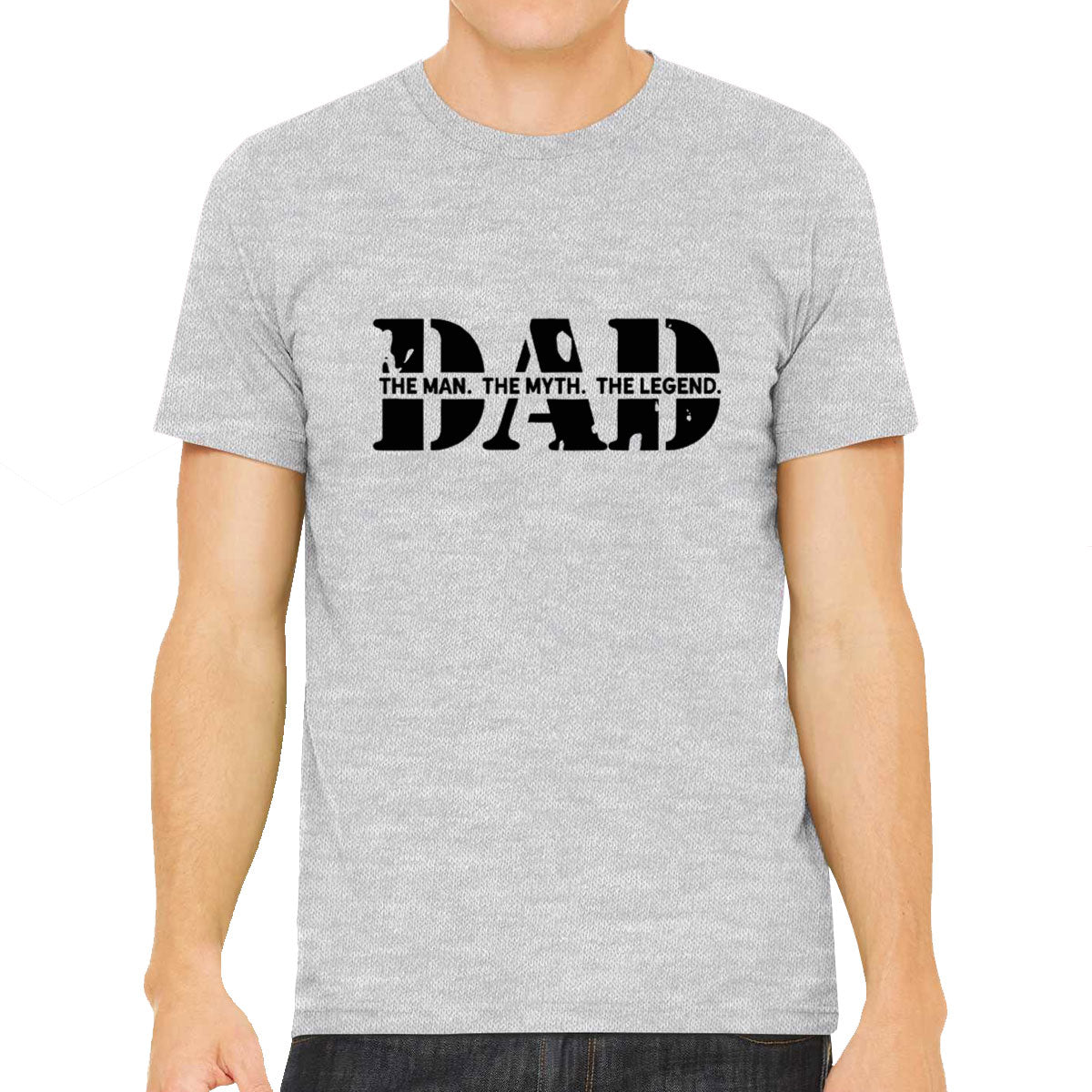 Dad The Man The Myth The Legend Men's T-shirt