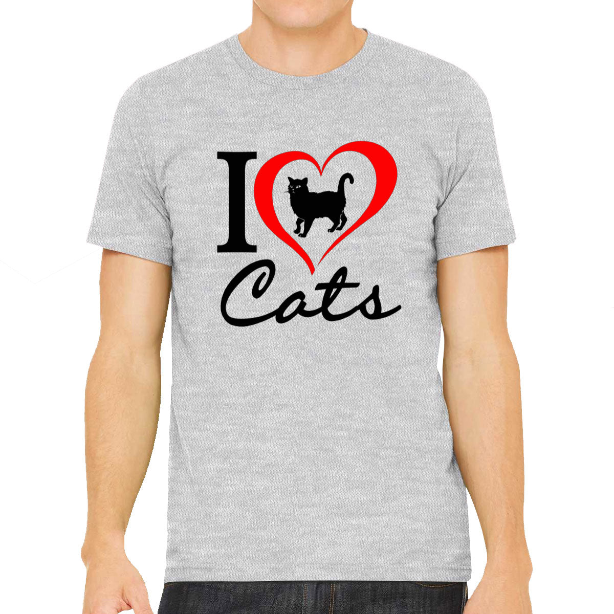 I Love Cats Men's T-shirt