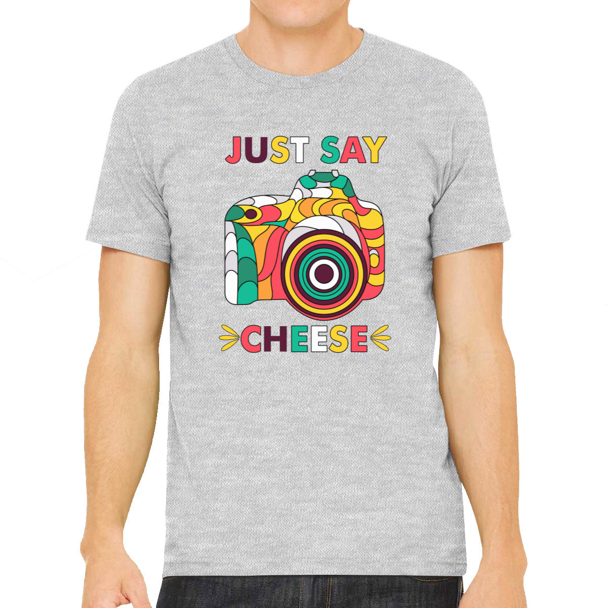 Just Say Cheese Photographer Men's T-shirt