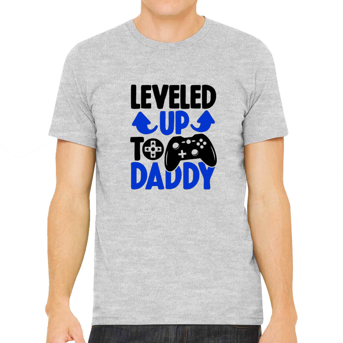 Leveled Up To Daddy Men's T-shirt