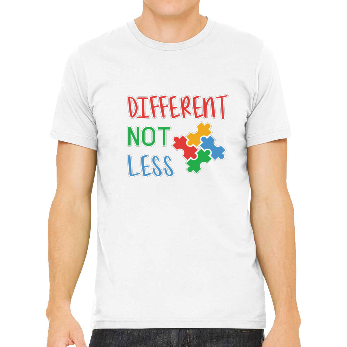 Autism Awareness Different Not Less Men's T-shirt