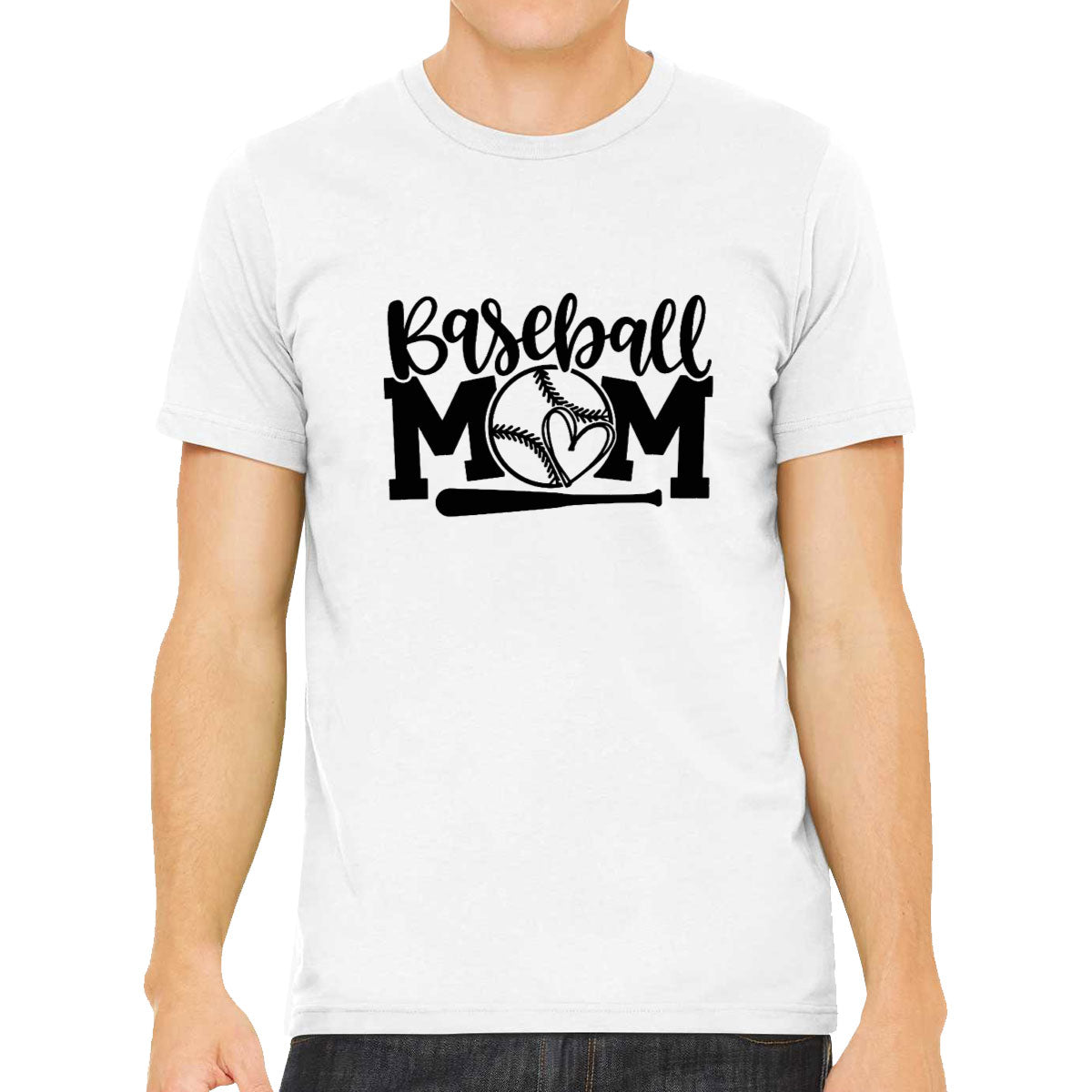 Baseball Mom Men's T-shirt