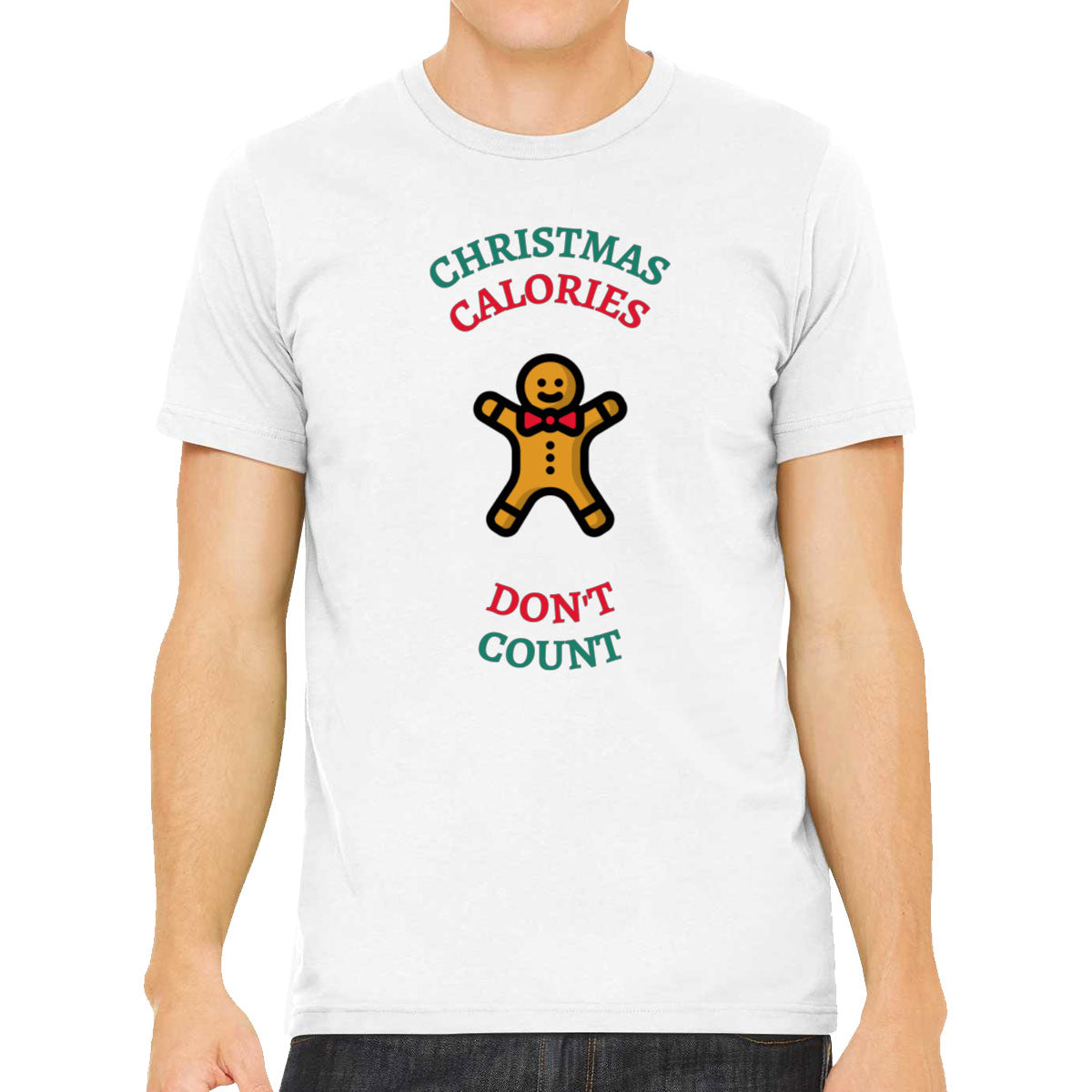 Christmas Calories Don't Count Men's T-shirt