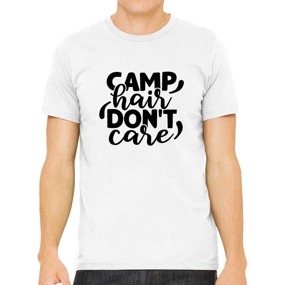 Camp Hair Don't Care Men's T-shirt