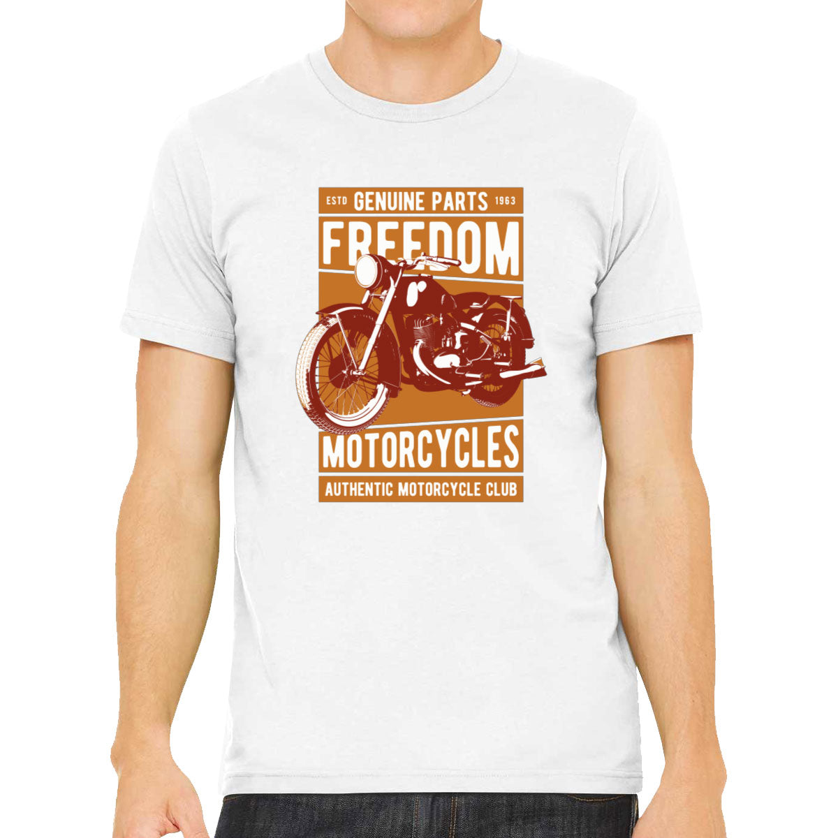 Freedom Motorcycles Men's T-shirt