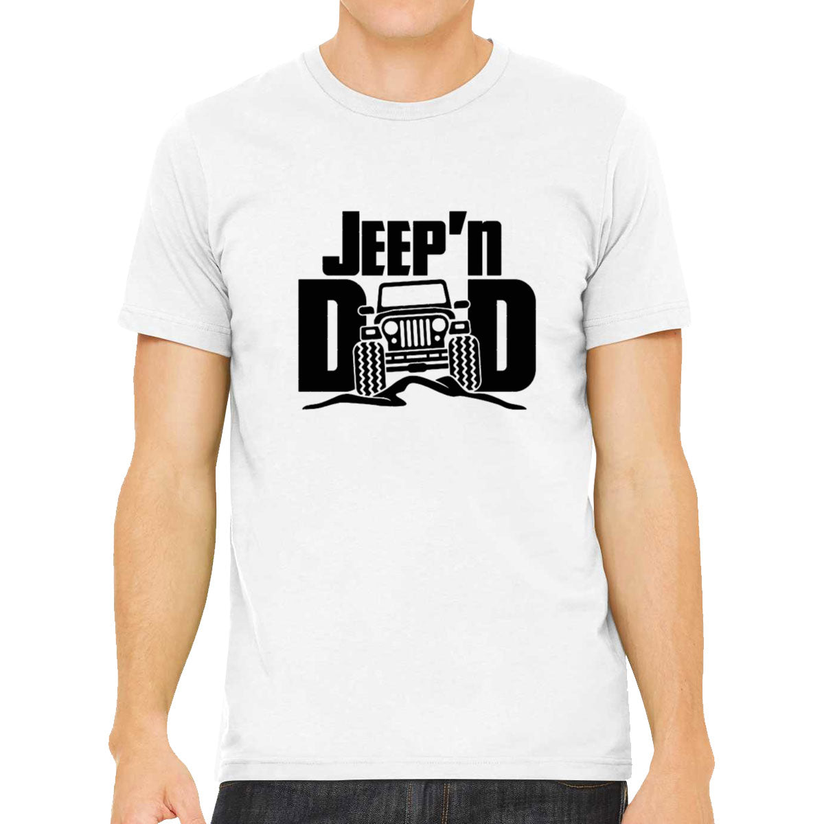 Jeep and Dad Men's T-shirt