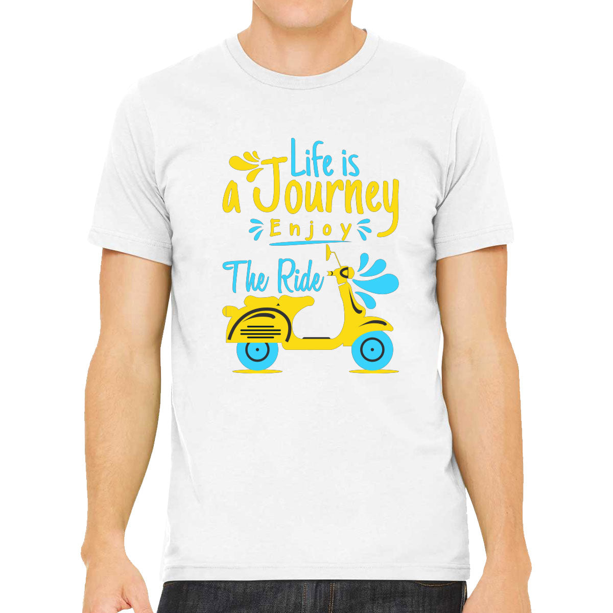 Life Is Journey Enjoy The Ride Men's T-shirt